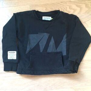 Nununu graphic printed sweatshirt size 3-4